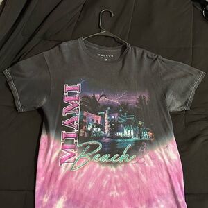 PacSun Miami Beach Tie-Dye T-Shirt